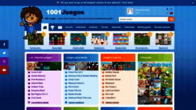 What 1001juegos.com.mx website looked like in 2019 (4 years ago)