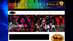 What 1025theq.com website looked like in 2019 (4 years ago)