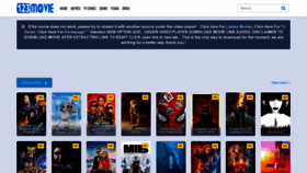 What 123movie.uk website looked like in 2019 (4 years ago)