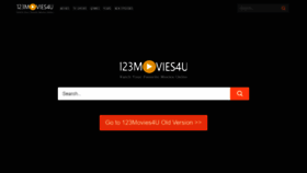 What 123movies4u.vip website looked like in 2019 (4 years ago)