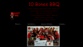 What 10bonesbbq.com website looked like in 2019 (4 years ago)