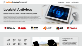 What 10meilleursantivirus.com website looked like in 2019 (4 years ago)