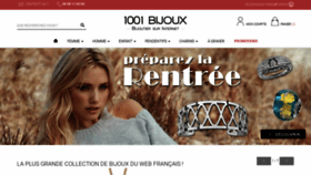 What 1001bijoux.fr website looked like in 2019 (4 years ago)