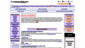 What 123articleonline.com website looked like in 2019 (6 years ago)