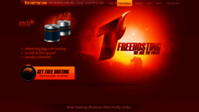 What 1freehosting.com website looked like in 2019 (4 years ago)