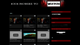 What 1001movies-to-watch.blogspot.co.il website looked like in 2019 (4 years ago)