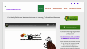 What 123versicherungsvergleich.com website looked like in 2019 (4 years ago)