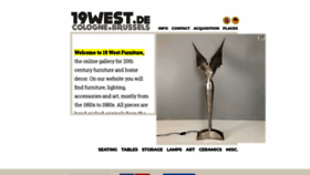 What 19west.de website looked like in 2019 (4 years ago)