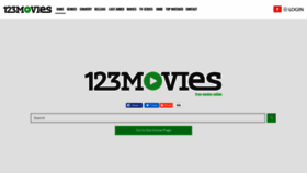 What 123movies.link website looked like in 2019 (4 years ago)