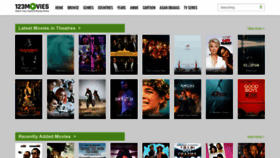 What 123movies.net website looked like in 2019 (4 years ago)