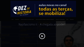 What 10dehistoria.com website looked like in 2019 (4 years ago)