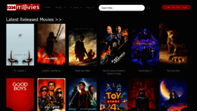 What 1234movies.online website looked like in 2019 (4 years ago)