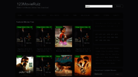 What 123movierulz.me website looked like in 2019 (4 years ago)