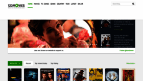 What 123moviesto.cc website looked like in 2019 (4 years ago)