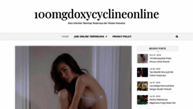 What 100mgdoxycyclineonline.store website looked like in 2019 (4 years ago)