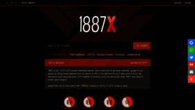 What 1887x.xyz website looked like in 2019 (4 years ago)