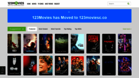 What 123moviesc.co website looked like in 2019 (4 years ago)