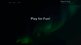 What 12play4fun.com website looked like in 2019 (4 years ago)