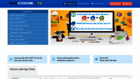 What 123code.vn website looked like in 2019 (5 years ago)