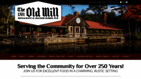 What 1761oldmill.com website looked like in 2019 (4 years ago)