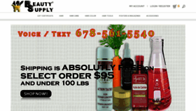 What 138beautysupply.com website looked like in 2019 (4 years ago)