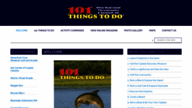 What 101thingshiltonhead.com website looked like in 2019 (4 years ago)