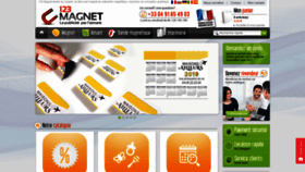 What 123-magnet.com website looked like in 2019 (4 years ago)