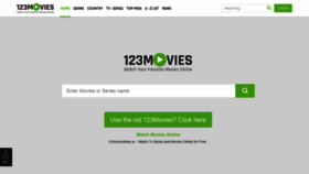 What 123moviesfree.sc website looked like in 2019 (4 years ago)