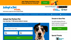 What 1-800-save-a-pet.com website looked like in 2019 (4 years ago)