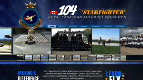 What 104starfighter.com website looked like in 2019 (4 years ago)