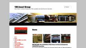What 180assetgroup.com website looked like in 2019 (4 years ago)