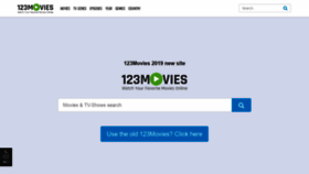 What 1234-movies.com website looked like in 2019 (4 years ago)
