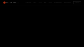 What 13primesteak.com website looked like in 2019 (4 years ago)