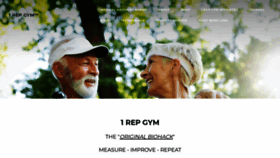 What 1repgym.com website looked like in 2019 (4 years ago)