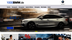 What 1000bmw.de website looked like in 2019 (4 years ago)