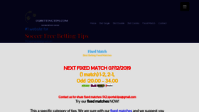 What 1x2bettingtips.com website looked like in 2019 (4 years ago)