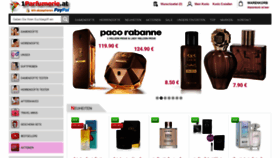 What 1parfumerie.at website looked like in 2019 (4 years ago)