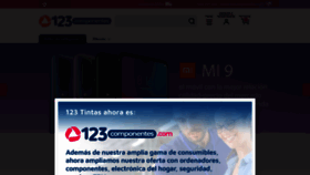 What 123tintas.es website looked like in 2019 (4 years ago)