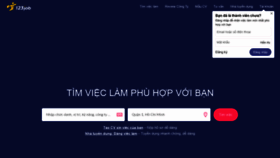 What 123job.vn website looked like in 2019 (4 years ago)
