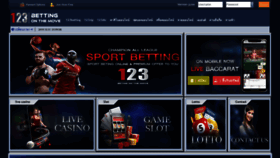 What 123bet-vip.com website looked like in 2019 (4 years ago)