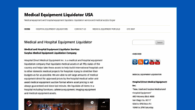What 1medicalequipmentliquidator.com website looked like in 2019 (4 years ago)