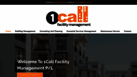 What 1call.com.au website looked like in 2019 (4 years ago)