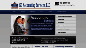 What 123accountingservices.net website looked like in 2019 (4 years ago)