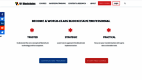 What 101blockchains.com website looked like in 2020 (4 years ago)