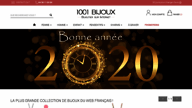 What 1001-bijoux.fr website looked like in 2020 (4 years ago)