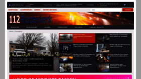 What 112ridderkerk.nl website looked like in 2020 (4 years ago)