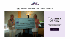 What 100womenwhocaresouthflorida.org website looked like in 2020 (4 years ago)