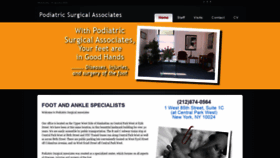 What 1w85podiatry.com website looked like in 2020 (4 years ago)