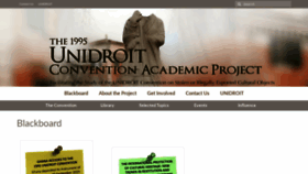 What 1995unidroitcap.org website looked like in 2020 (4 years ago)