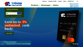What 1stadvantage.org website looked like in 2020 (6 years ago)